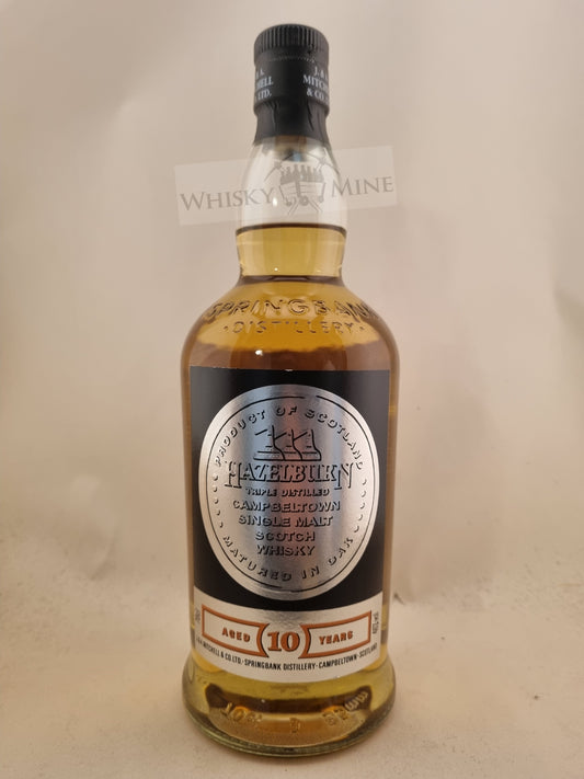 Fles Hazelburn 10 Year Old Campbeltown Single Malt Whisky – 46% vol, 70 cl.