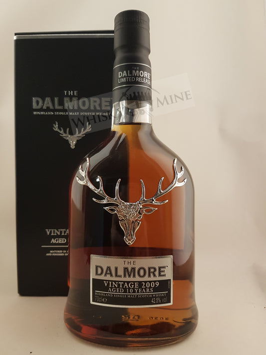 Fles Dalmore 2009 10 Year Old Highland Single Malt Whisky – 42.5% 70 cl.