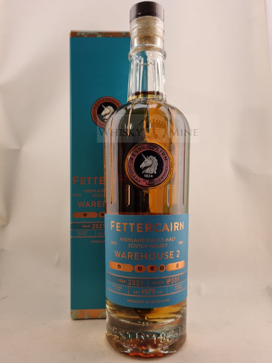 Fles Fettercairn Warehouse 2 Batch 1 Highland Single Malt – 49,7% vol, 70 cl.