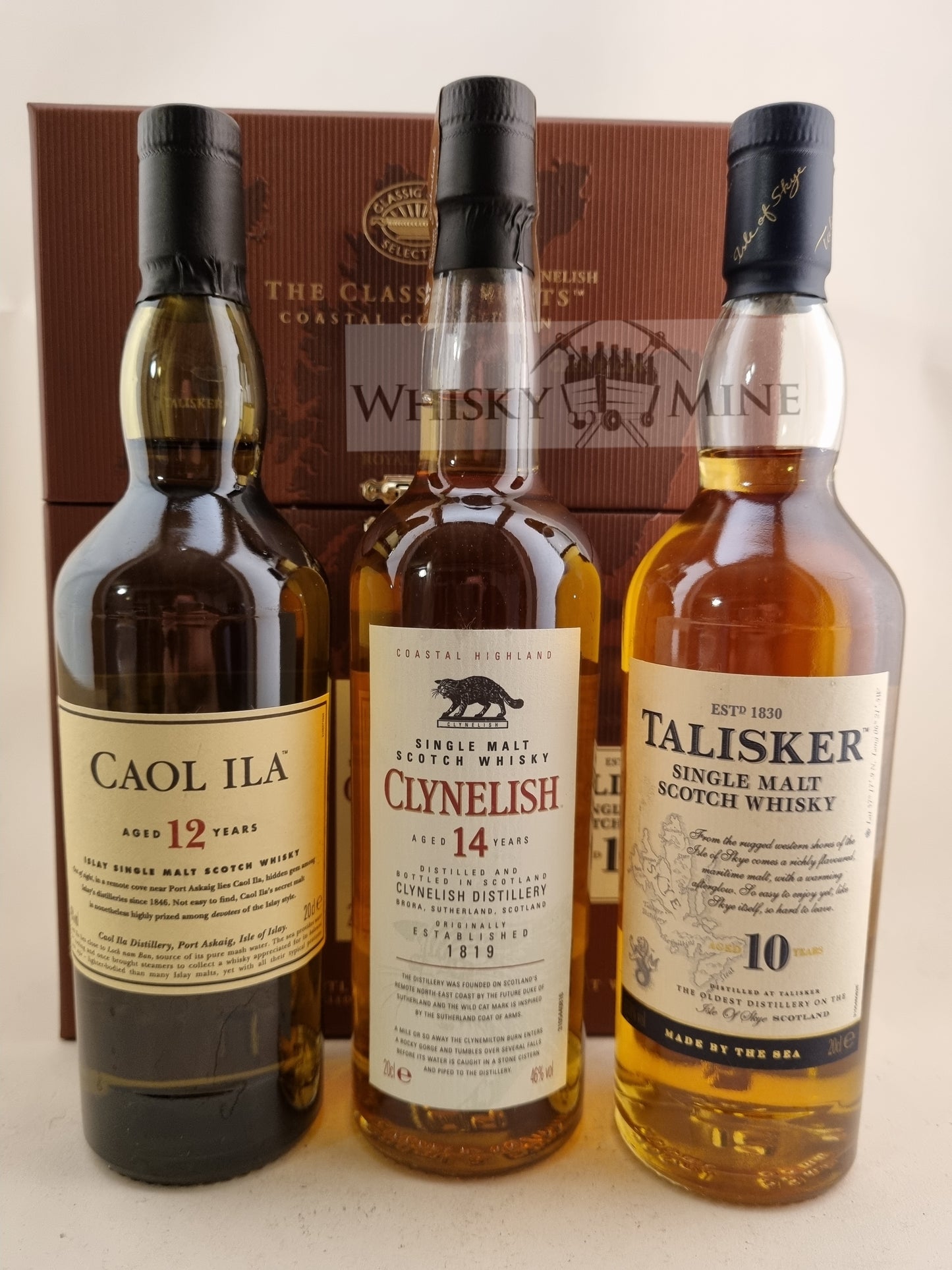 Coastal pack Caol Ila-Clynelish-Talisker 3x20cl