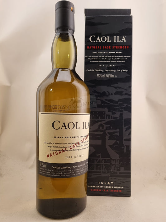 Caol Ila Natural Cask Strength 59.2% 70cl Islay Single Malt Whisky Bottle