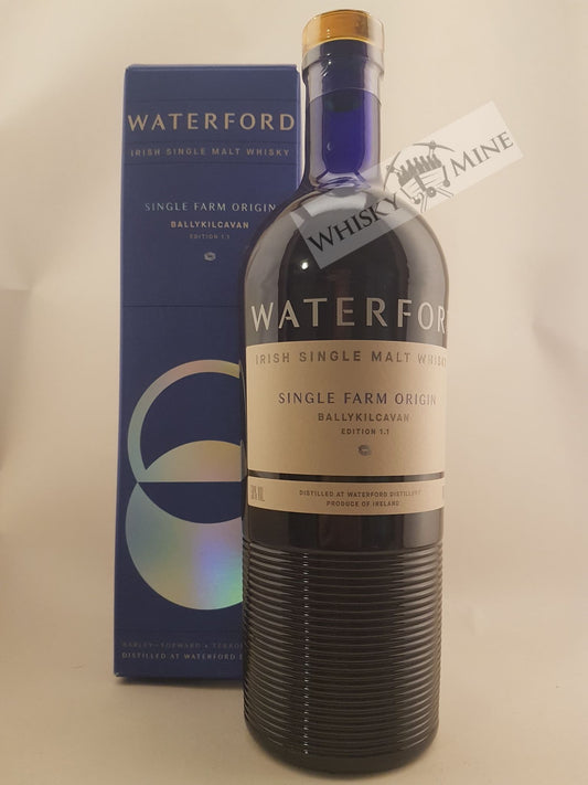 Fles Waterford Ballykilcavan Edition 1.1 Irish Single Malt Whisky – 50% vol, 70 cl.