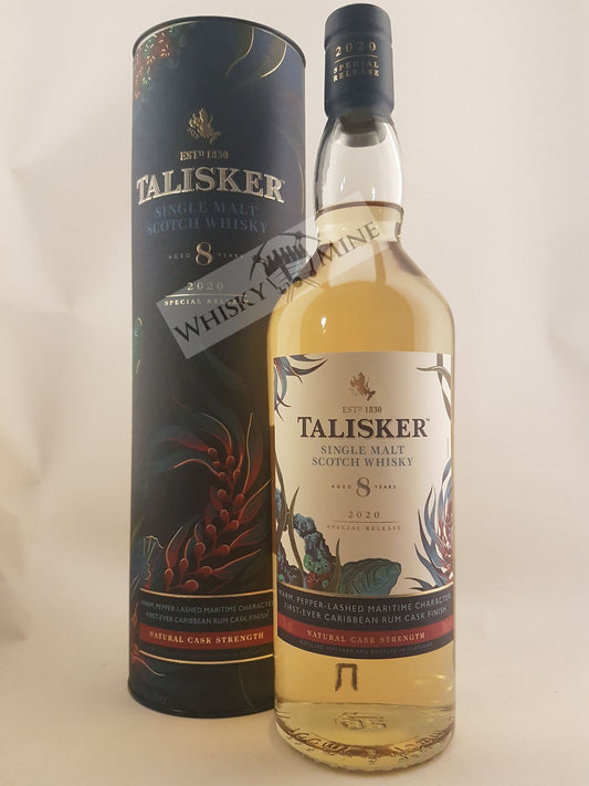 Fles Talisker 8 Year Old 2020 Special Release Single Malt Whisky – 57,9% vol, 70 cl.