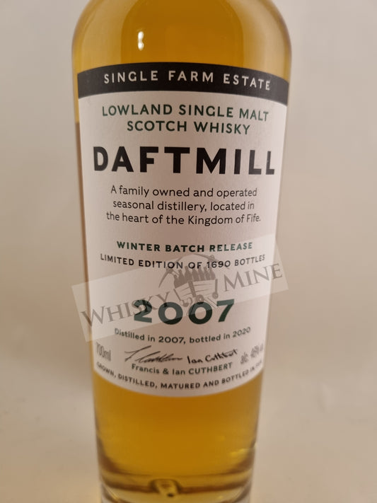 Daftmill 2007 Winter Batch 46% 70cl