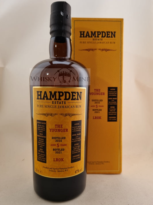 Hampden 2016 The younger 47% 70cl