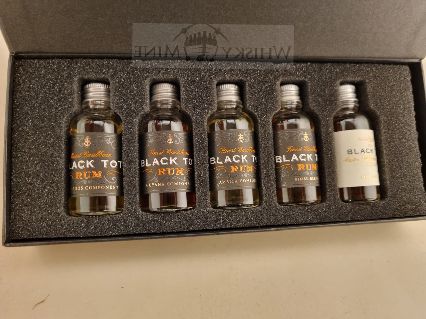 Black Tot tasting 2021 tasting pack 47.86% 5x3cl