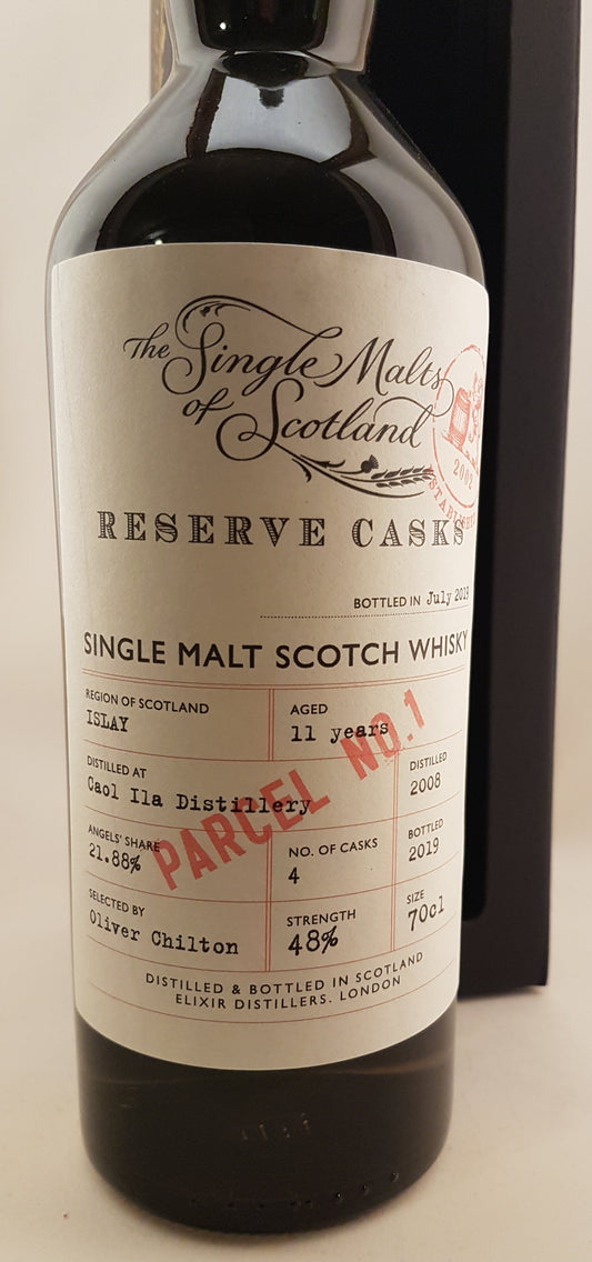 Fles Caol Ila 11 Year Old Islay Single Malt Scotch Whisky – 48%, 70 cl.