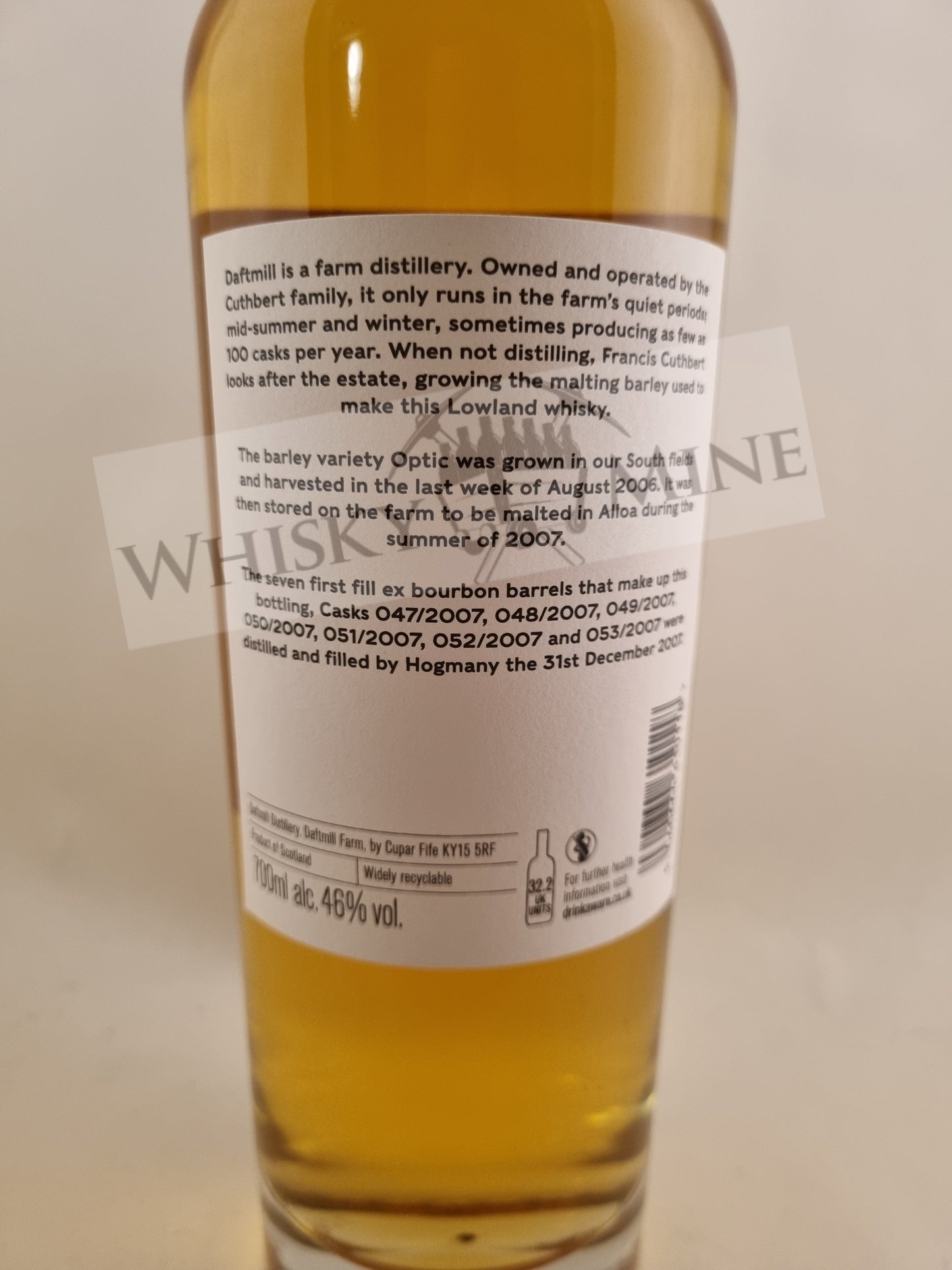 Daftmill 2007 Winter Batch 46% 70cl