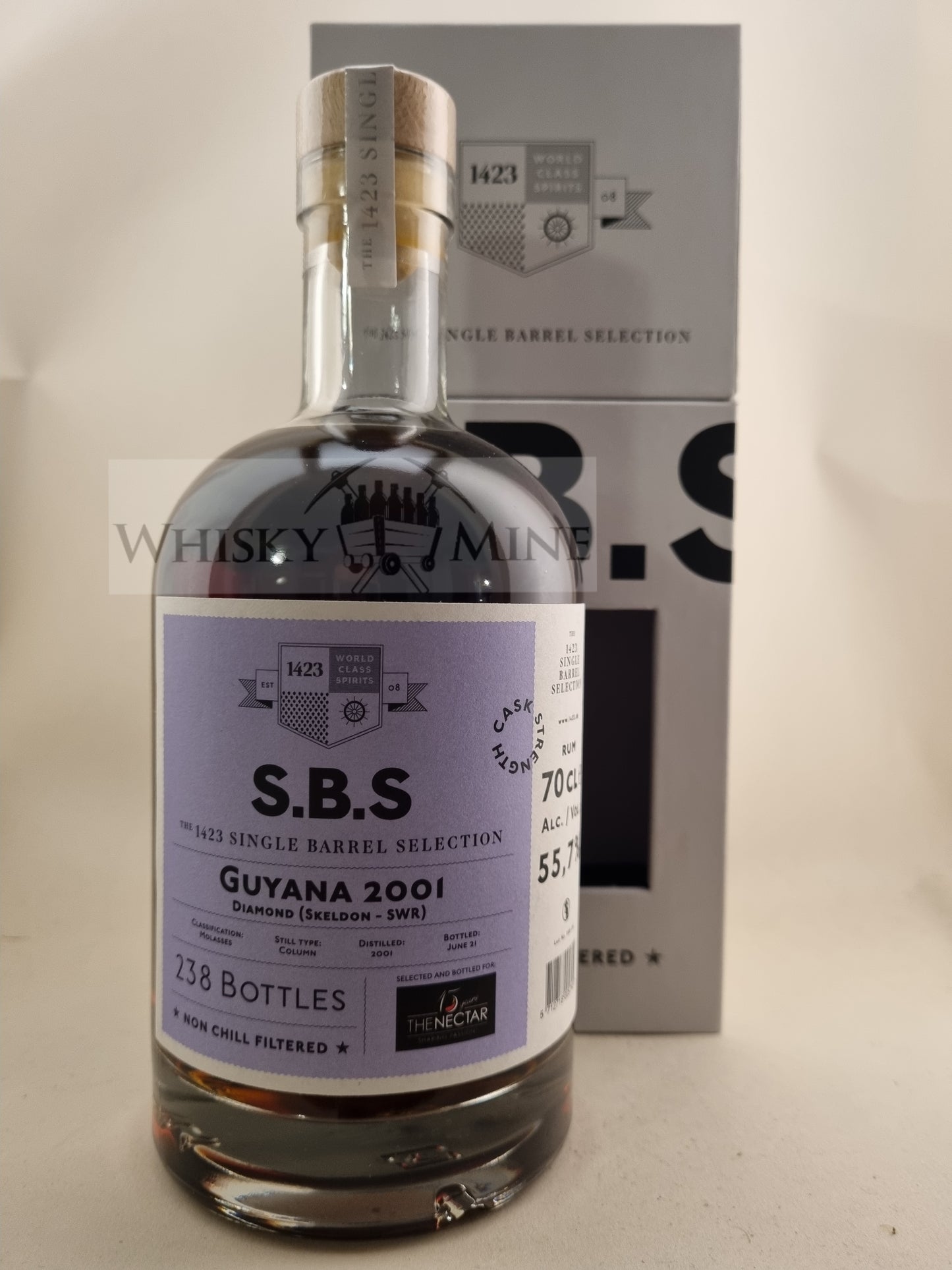 SBS Guyana Skeldon 2001 55.7% 70cl