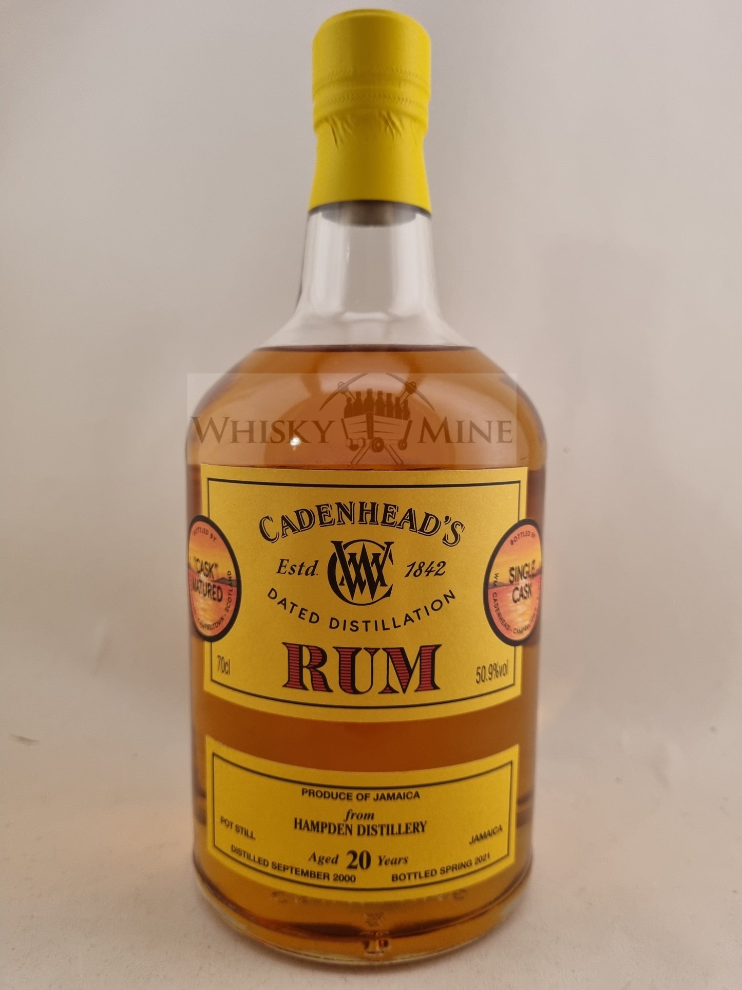 Hampden 2000 Cadenhead 50.9% 70cl