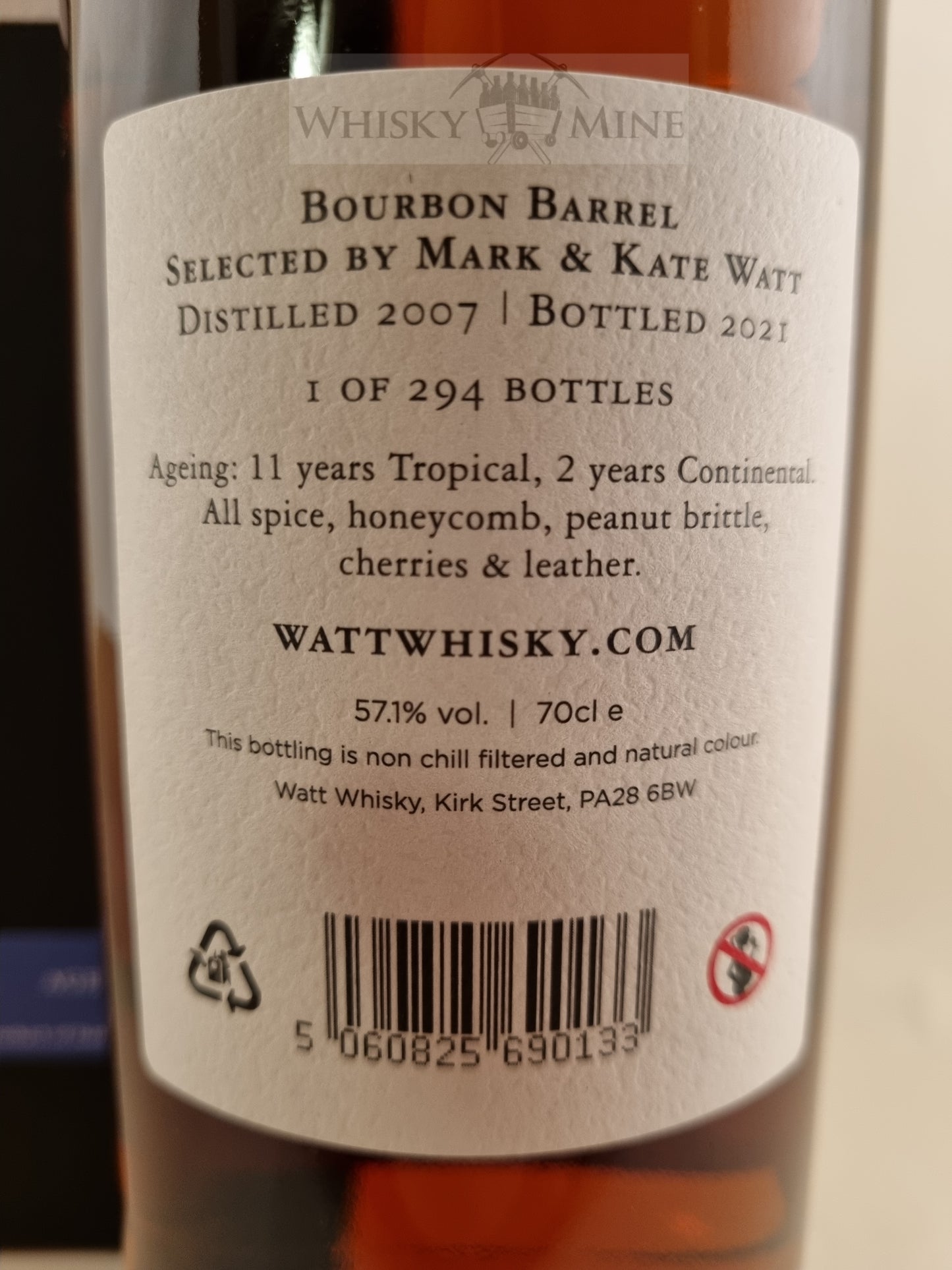 Foursquare 2007 Watt 57.1% 70cl