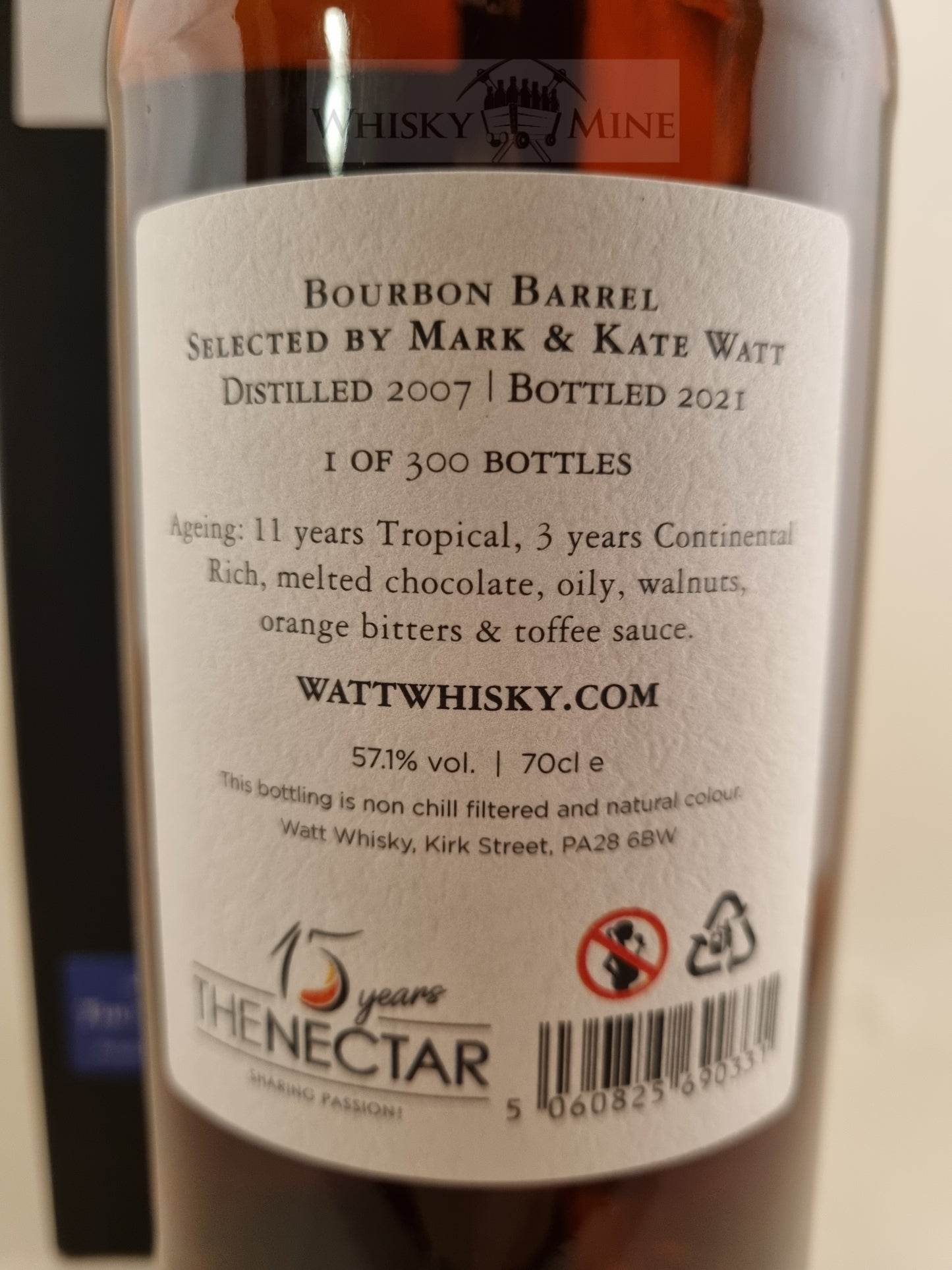 Foursquare 2007 Watt 15th Nectar 57.1% 70cl