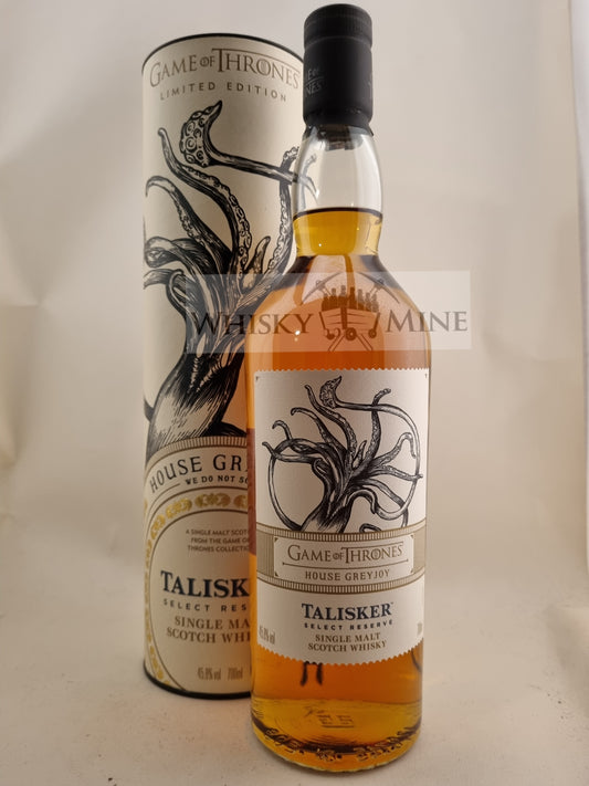 Fles Talisker House of Greyjoy Isle of Skye Single Malt Scotch Whisky – 45,8% vol, 70 cl.
