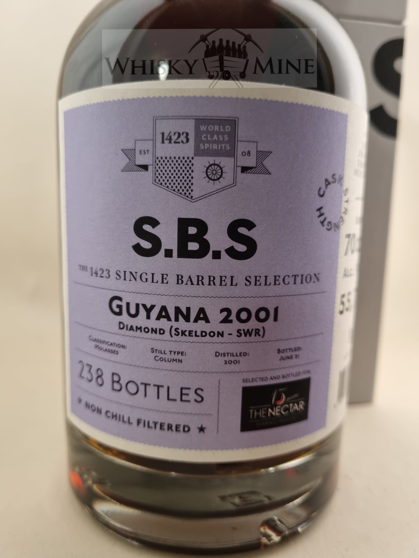 SBS Guyana Skeldon 2001 55.7% 70cl