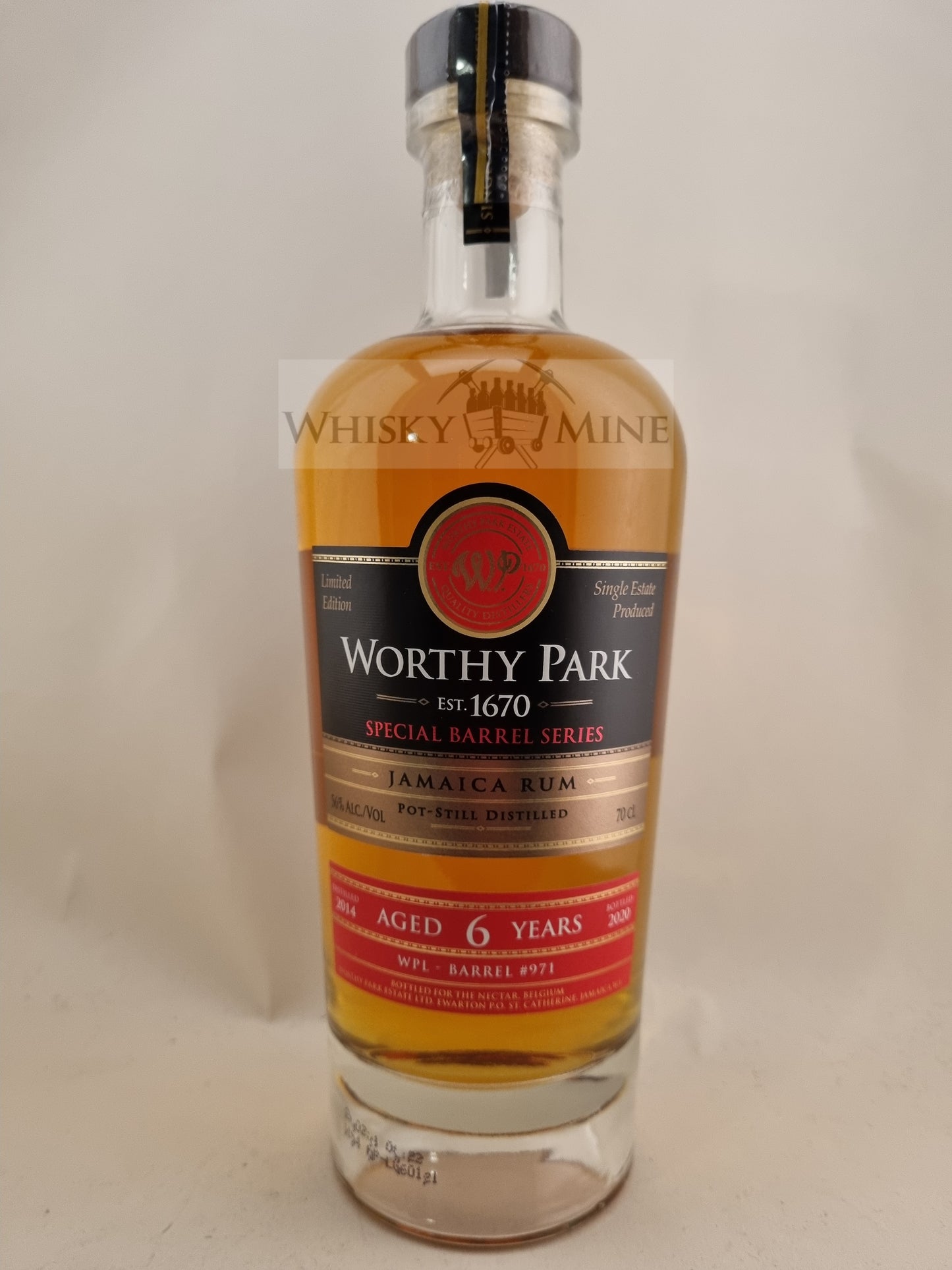 Worthy Park 2014 #971 56% 70cl