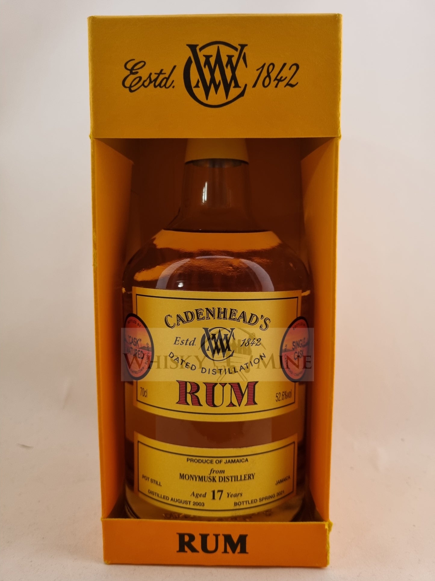 Monymusk 2003 Cadenhead 52,6% 70cl
