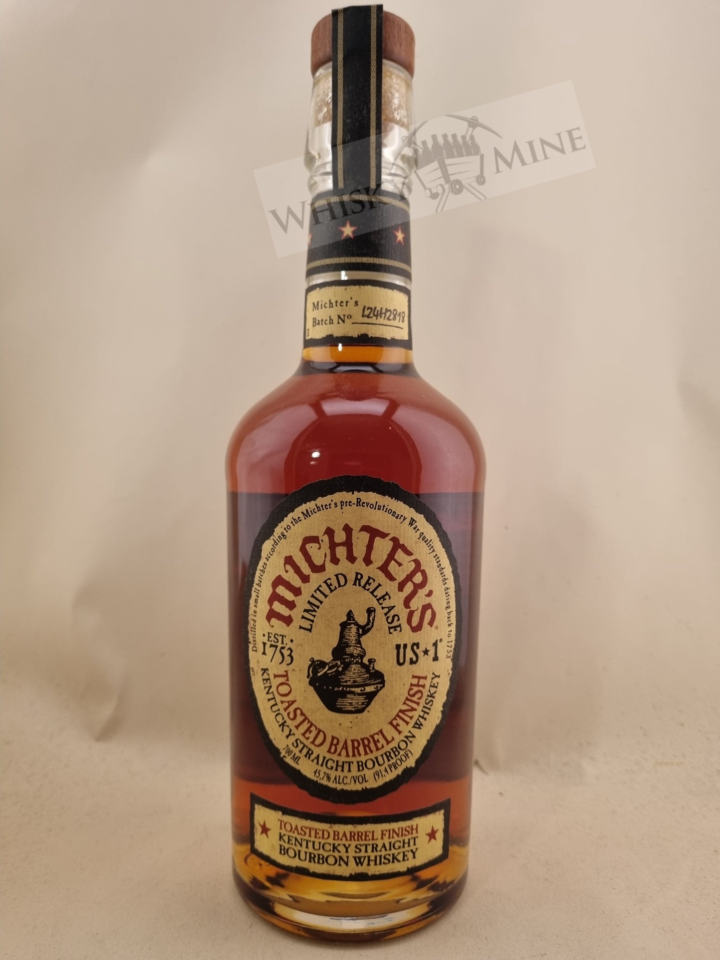 Michter's US1 Toasted barrel L24H2818 45,7% 70cl