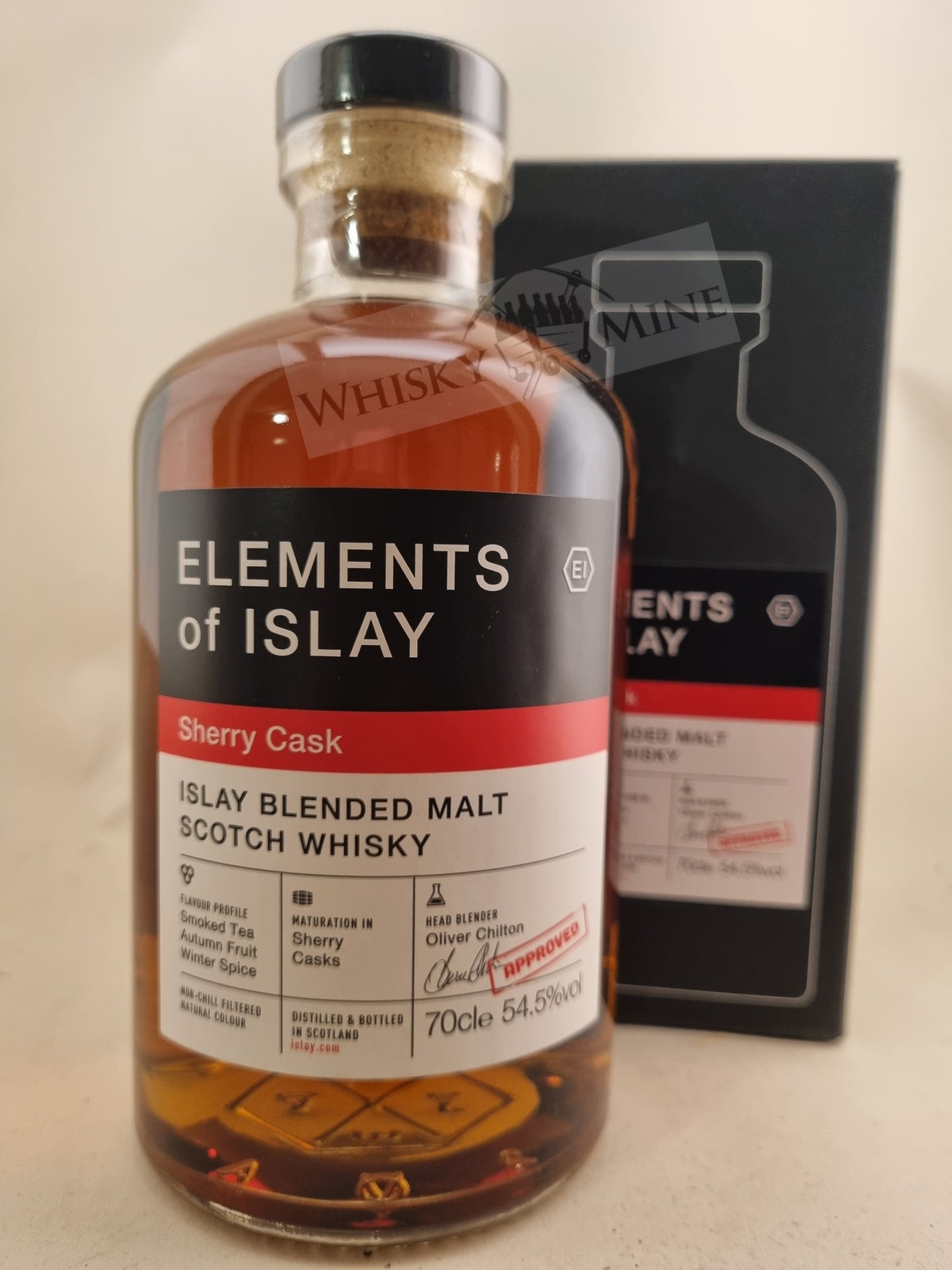 Elements of Islay Sherry Cask 54.5% 70cl