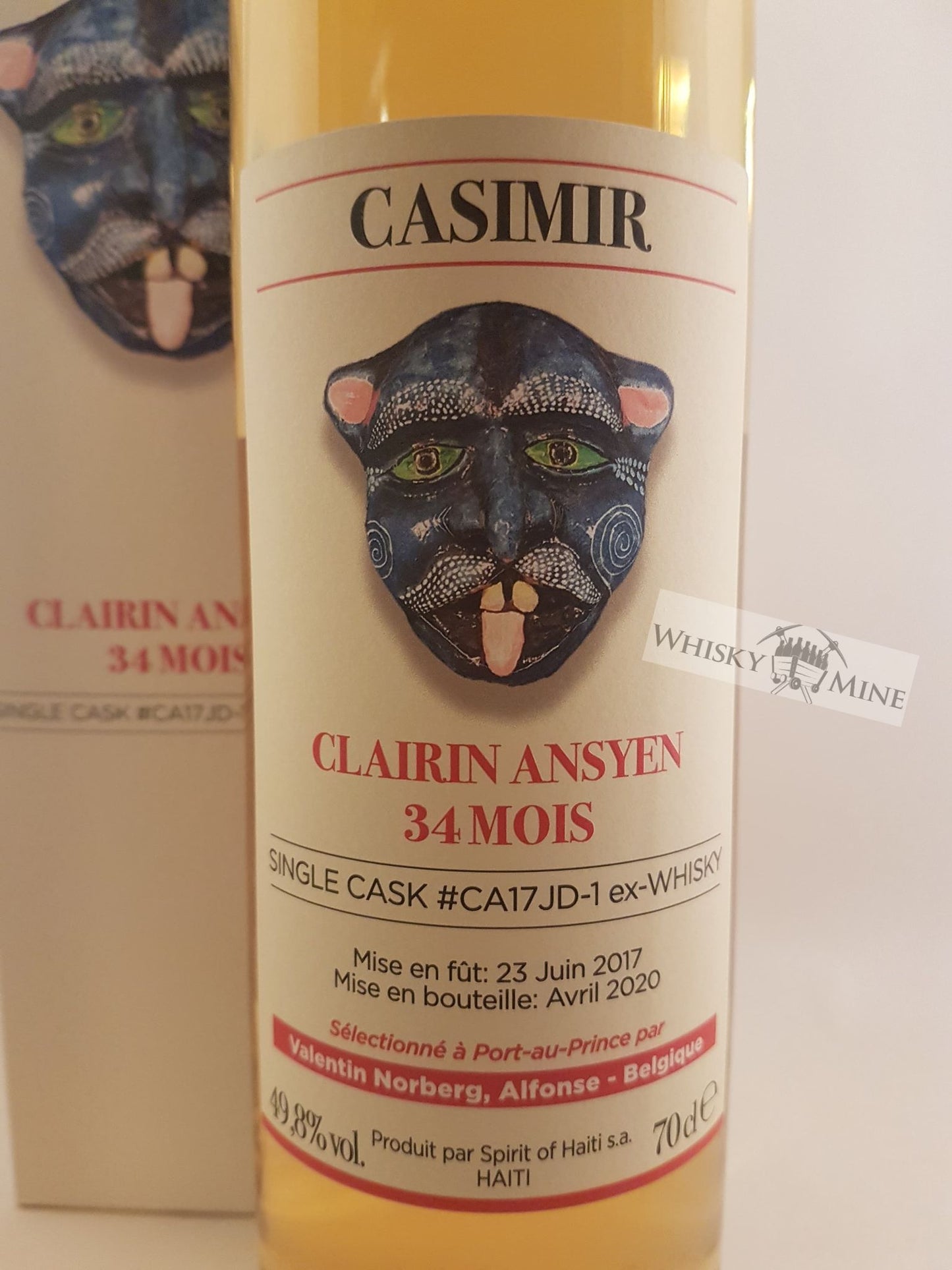 Casimir Clairin Ansyen #CA17JD-1 49.8% 70cl