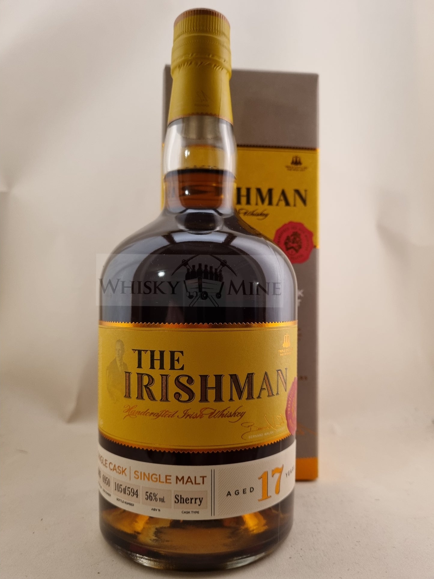 The Irishman 17yo #6950 56% 70cl
